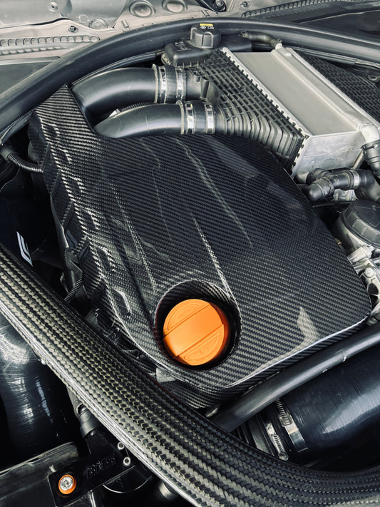F8X S55 Carbon Fiber Engine Cover