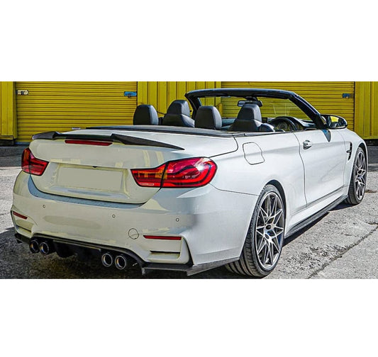 F83 Convertible Carbon Fiber M4 Style Rear Trunk Spoiler
