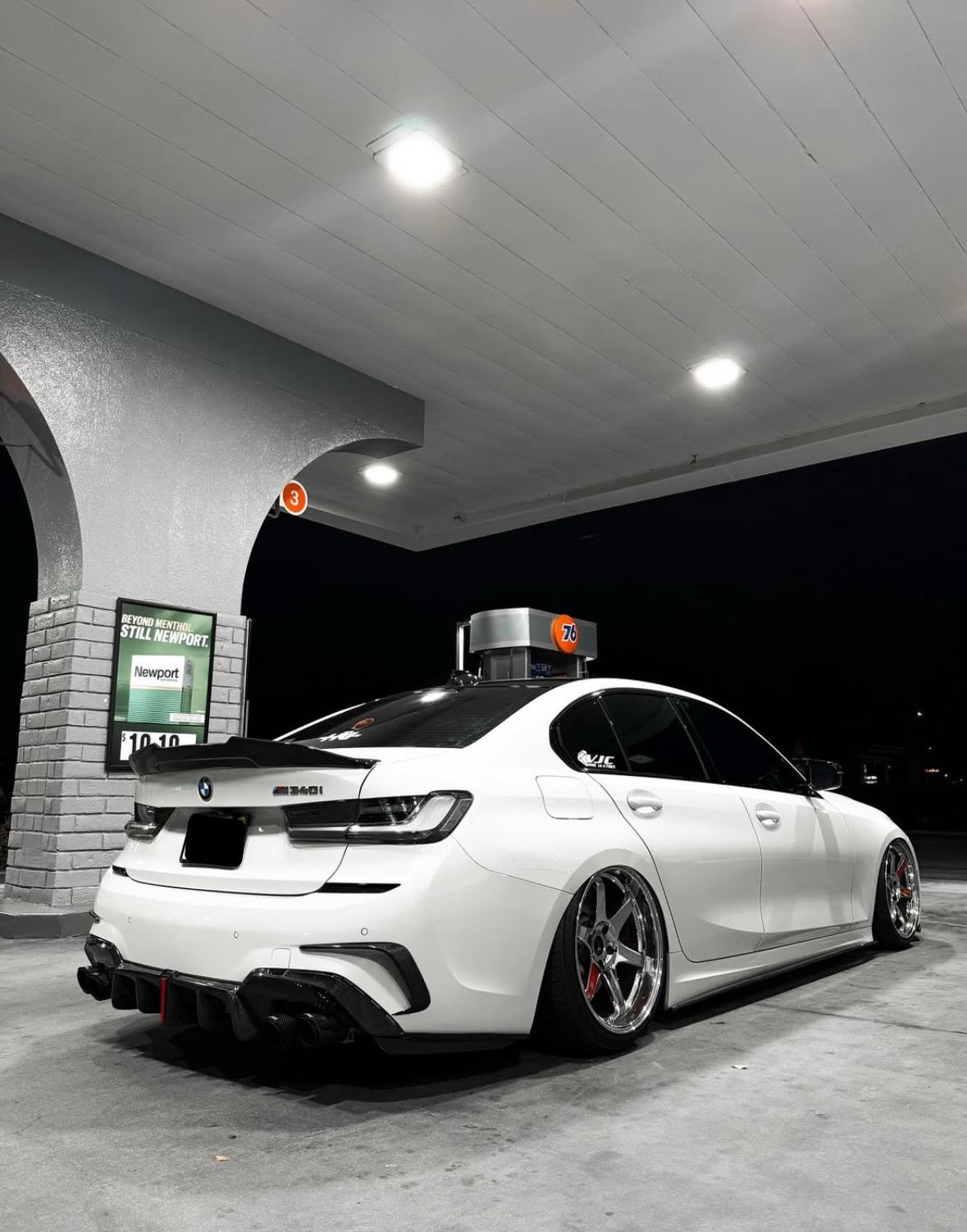 G20 PRE LCI Carbon Fiber K Style Rear Diffuser
