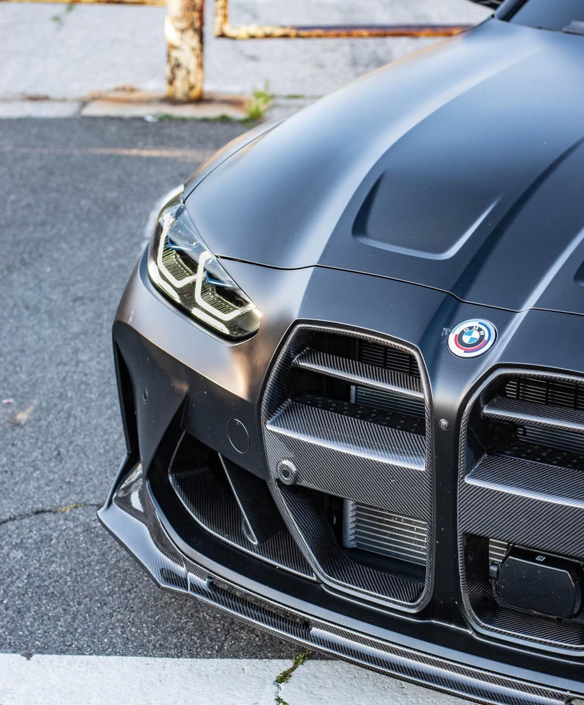 G8X Carbon Fiber V1 Style Front Lower Air Ducts