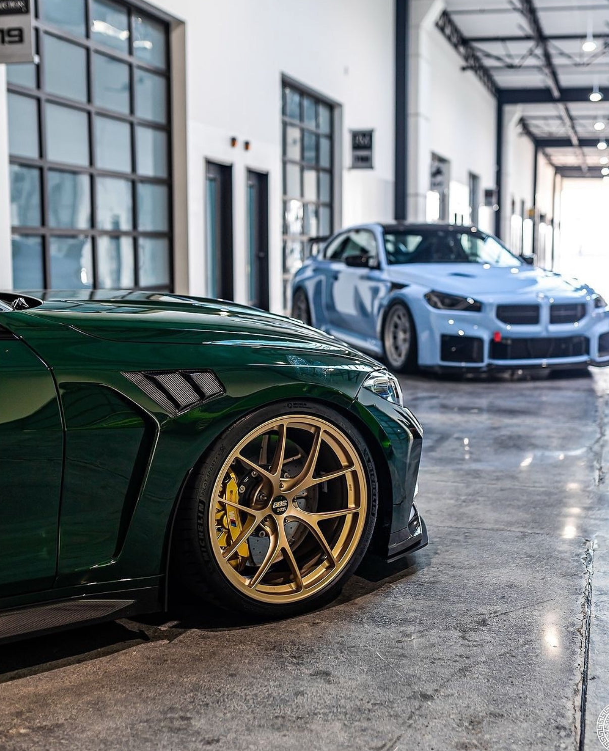 G82 G83 M4 Carbon Fiber AN Style Fenders