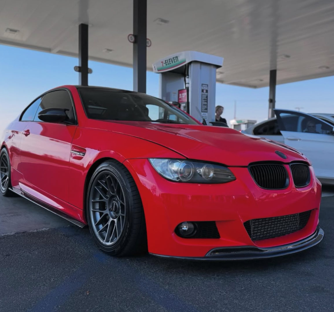 E92 PRE LCI Carbon Fiber Arkym (AK) Style Front Lip