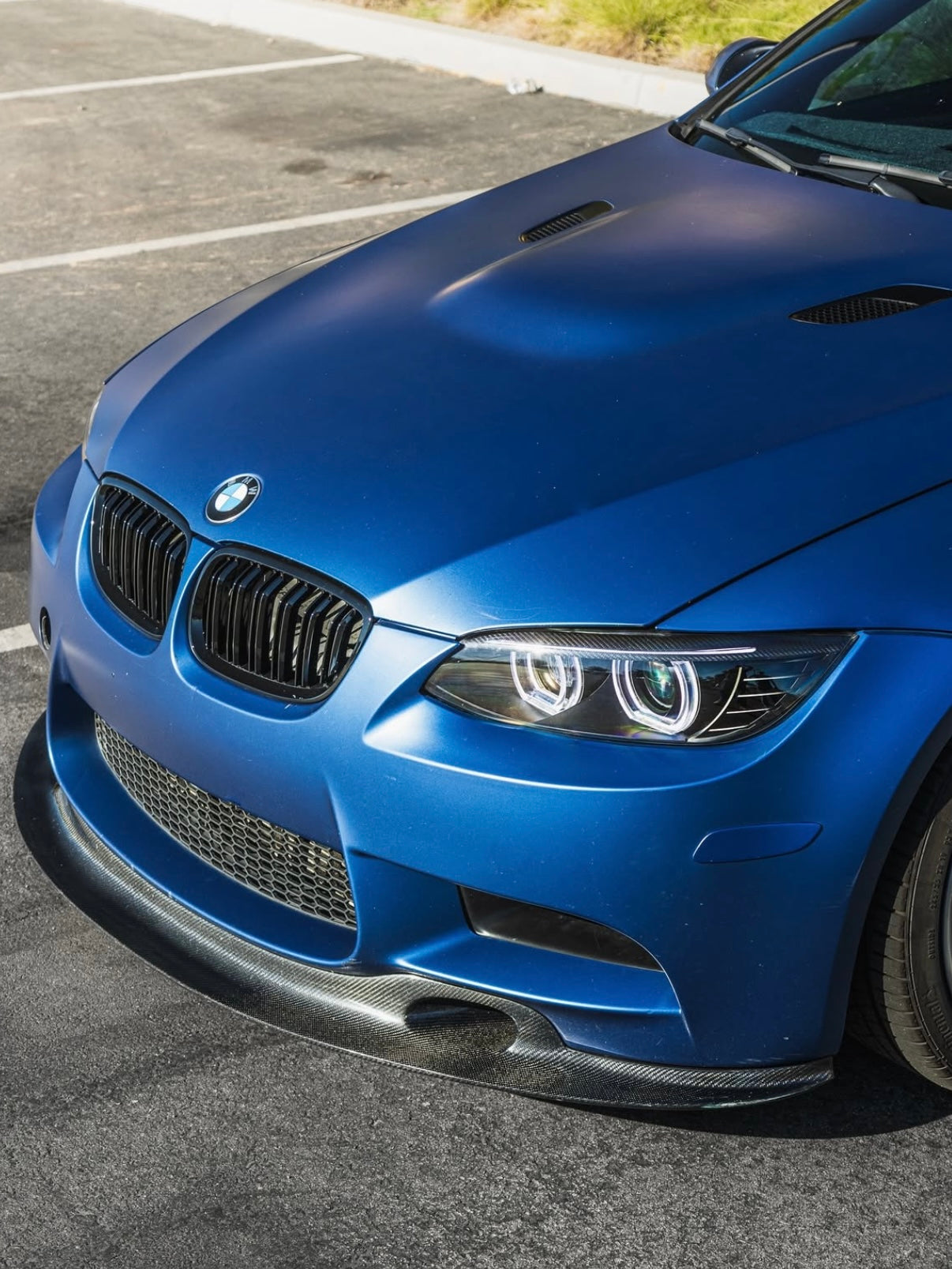 E9X M3 Carbon Fiber V2 GT4 Style Front Lip