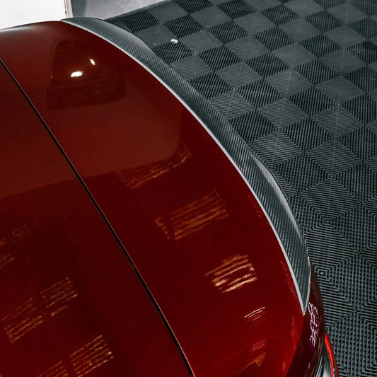 G83 Convertible Carbon Fiber V Style Rear Trunk Spoiler