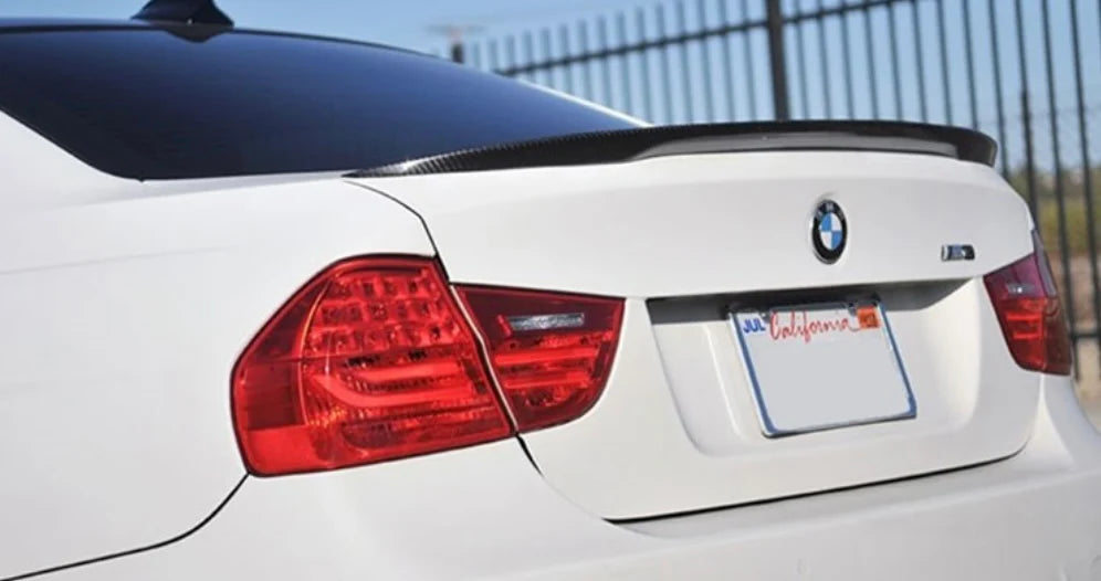 E90 Sedan Carbon Fiber MP Style Rear Trunk Spoiler